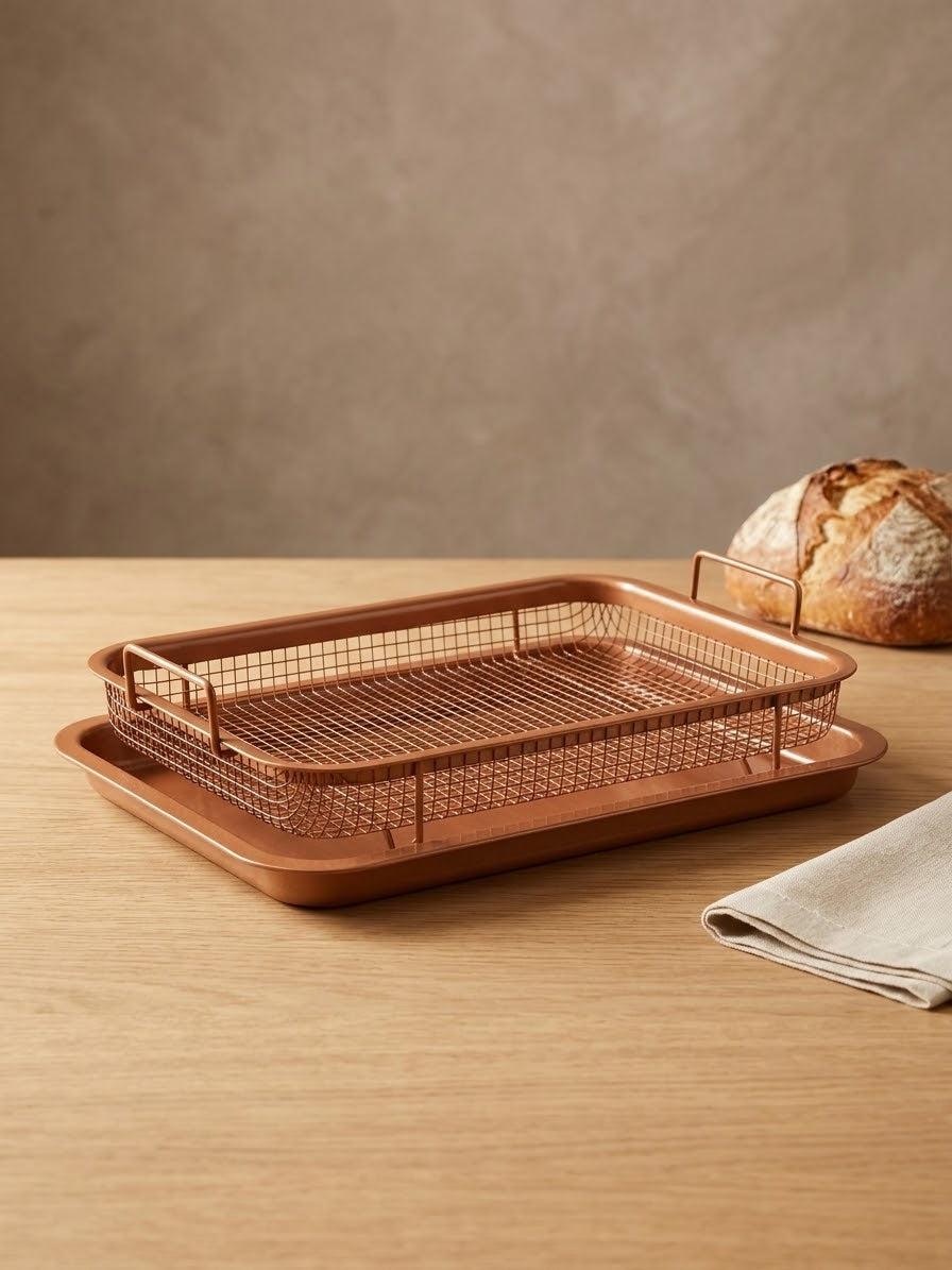 Rectangular Roasting Tray and Colander