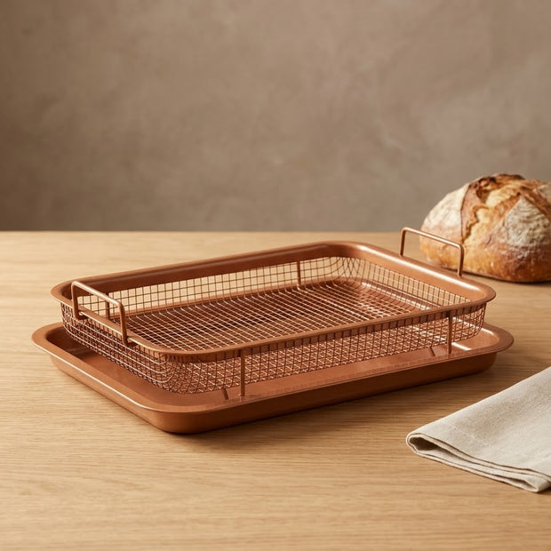 Rectangular Roasting Tray and Colander