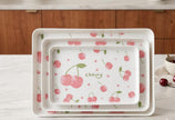 Shein Melamine Rectangular Tray Set 4 Pieces