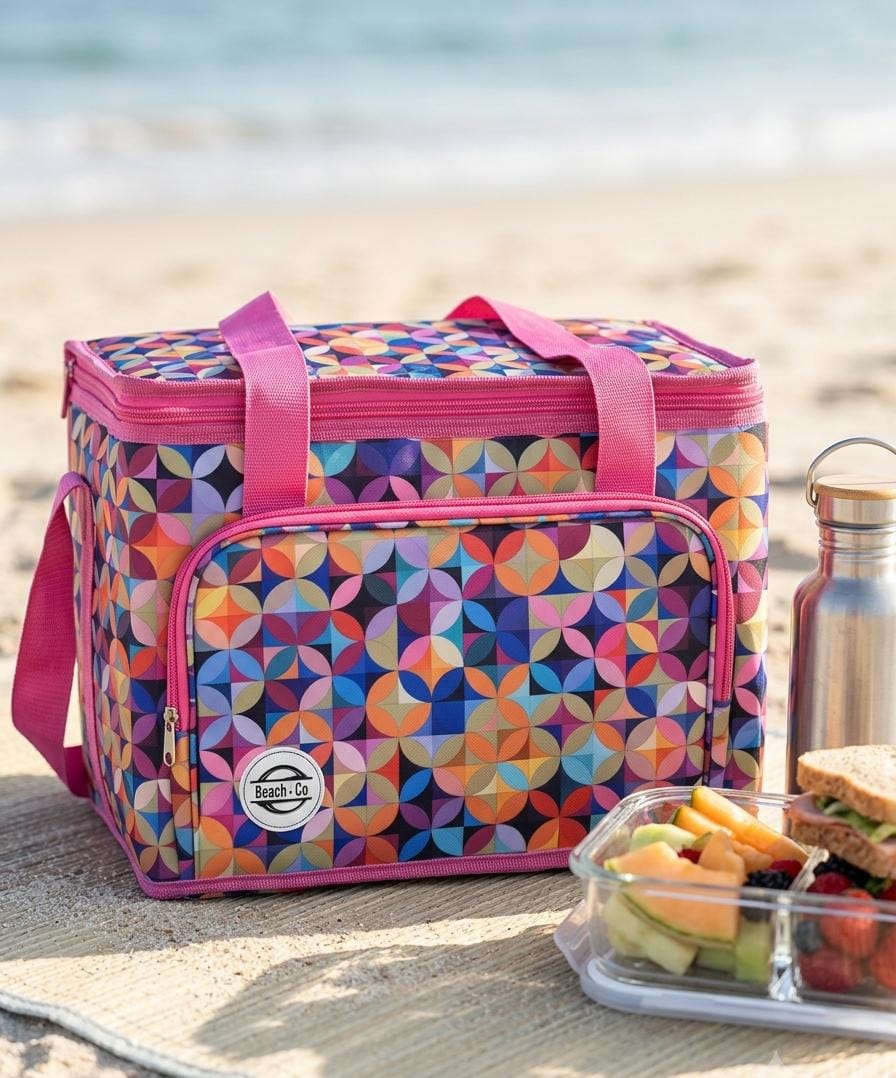 Beach Cool Thermal Bag 25L Floral Print