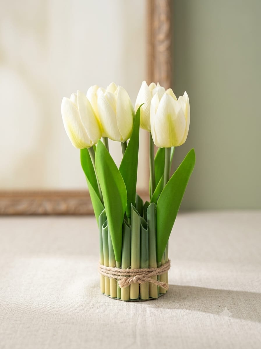 20 cm Artificial Tulip Bouquet