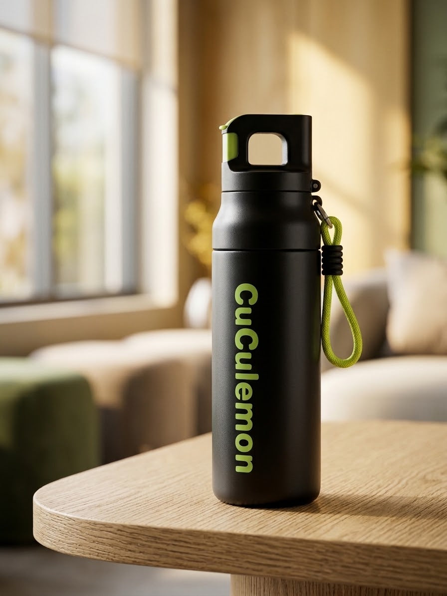 Insulated Thermal Mug with Double-Wall Construction, 580 ml