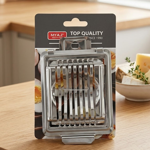 Stainless steel egg cutter