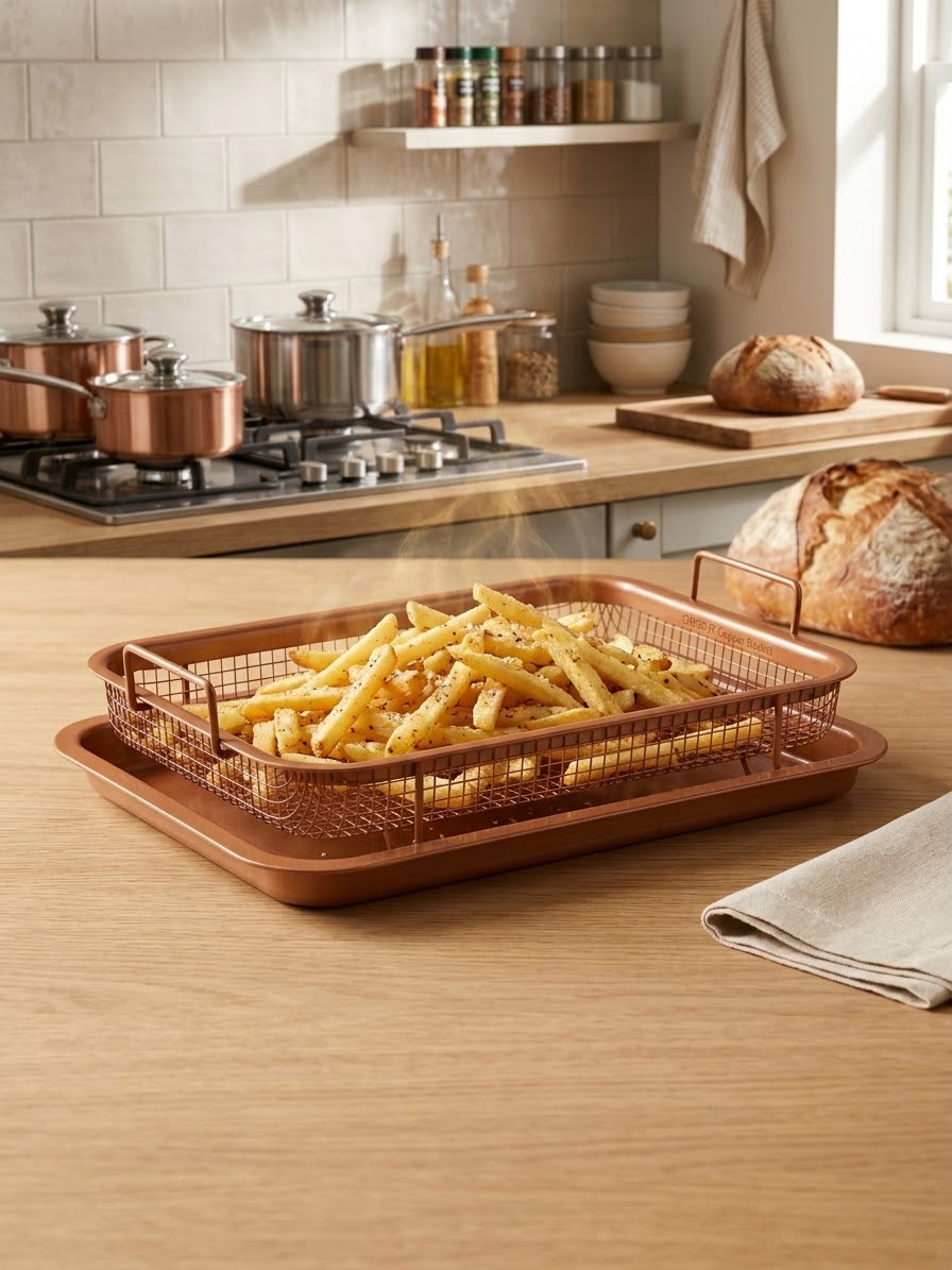 Rectangular Roasting Tray and Colander