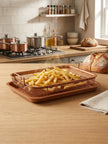 Rectangular Roasting Tray and Colander