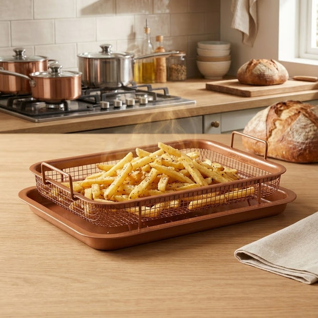 Rectangular Roasting Tray and Colander
