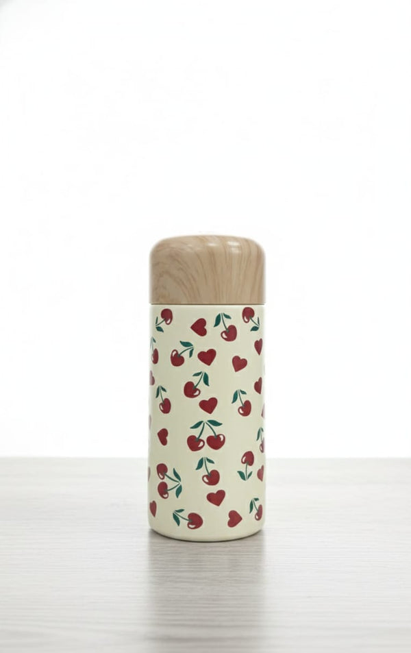 مج قهوة حرارى رسومات قلوب 150 مل - Pocket Thermos