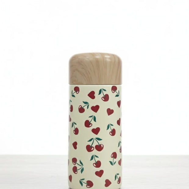 مج قهوة حرارى رسومات قلوب 150 مل - Pocket Thermos