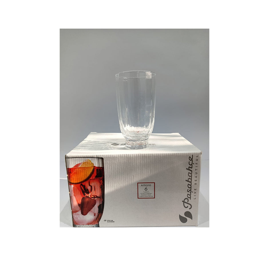 طقم شوب 6ق باشابتشى Pacabahce AMORE 410 ml.