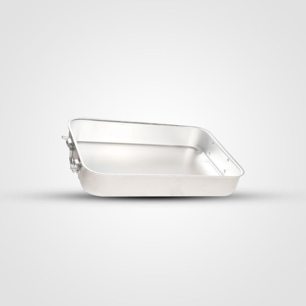 Asked for a rectangular oven tray with a handle