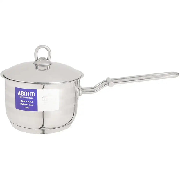 عبود كسرولة بغطاء ستانلس ستيل 14:18 سم