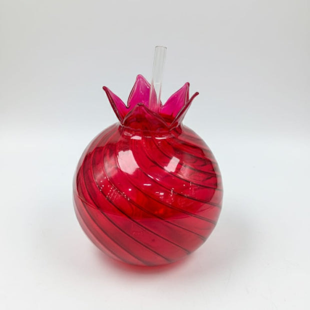 كوب رمانة مضلع بشاليموة - احمر