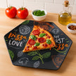 طقم بيتزا شكل سداسى Pizza Design Olive