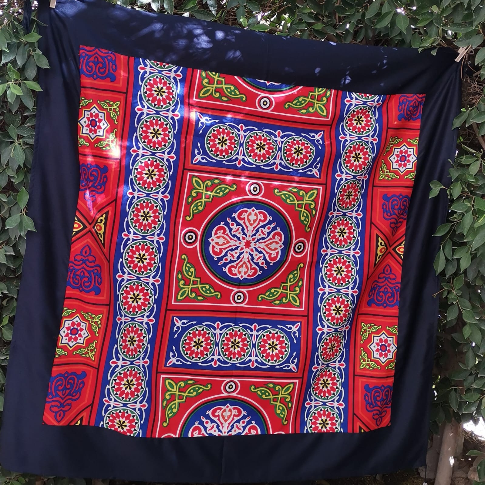 مفرش ترابيزة رمضان خيامية متعدد الالوان