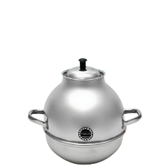 يونستيل دماسة ستانلس ستيل قاع مزدوج مقاس 2