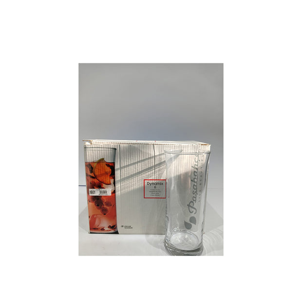Pacabahce DYNAMIX 337 ml 6-piece shop set.