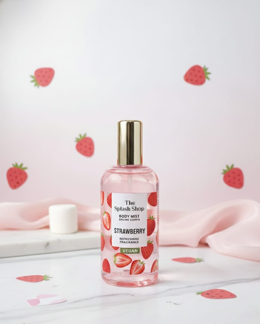 The Splash Shop Body Mist STRAWBERRY 250 ML