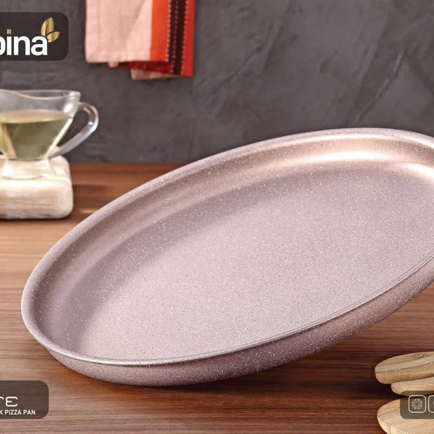 دروبينا صنية بيتزا مدورة جرانيت 28:34 سم