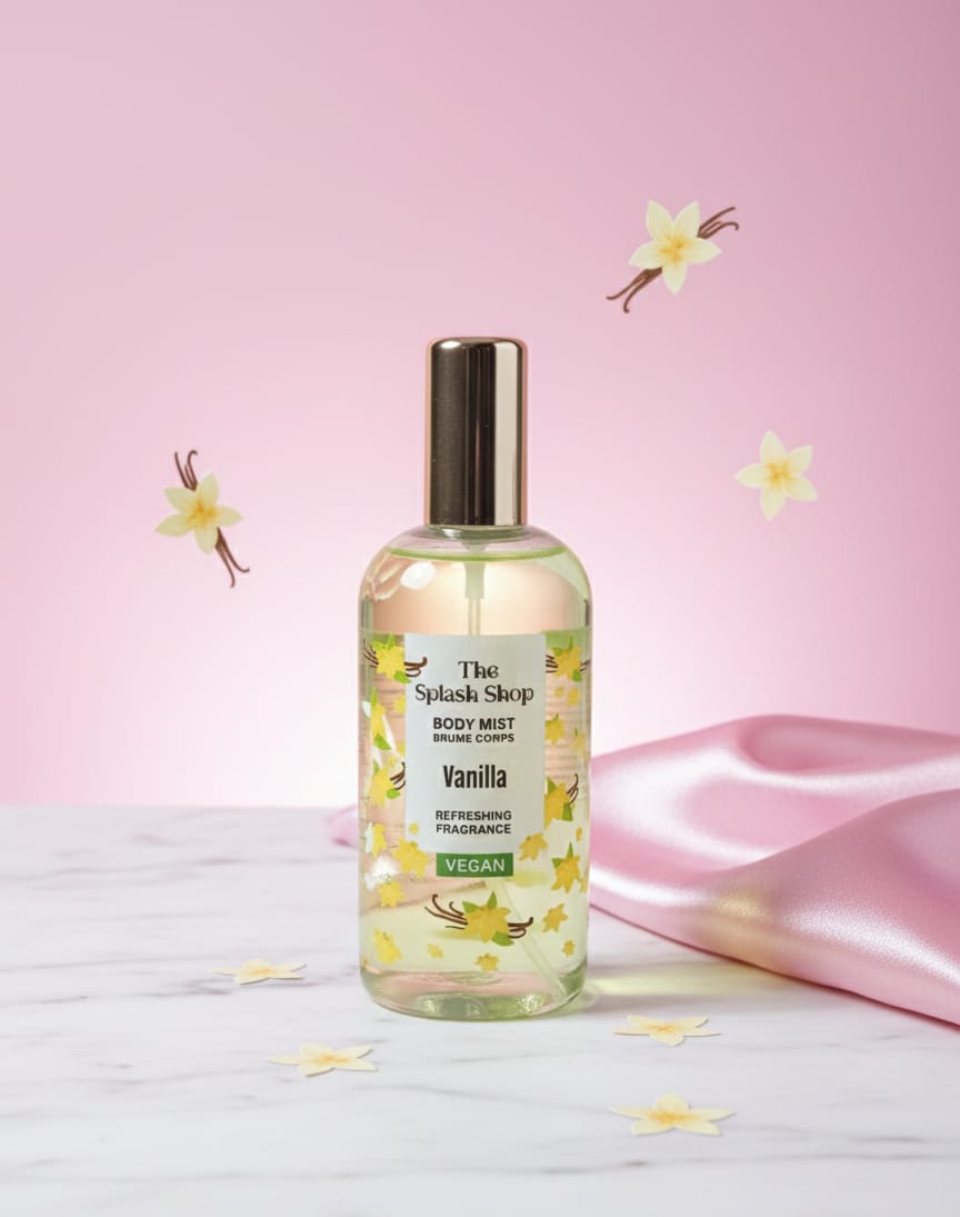 The Splash Shop Body Mist Vanilla 250 ML