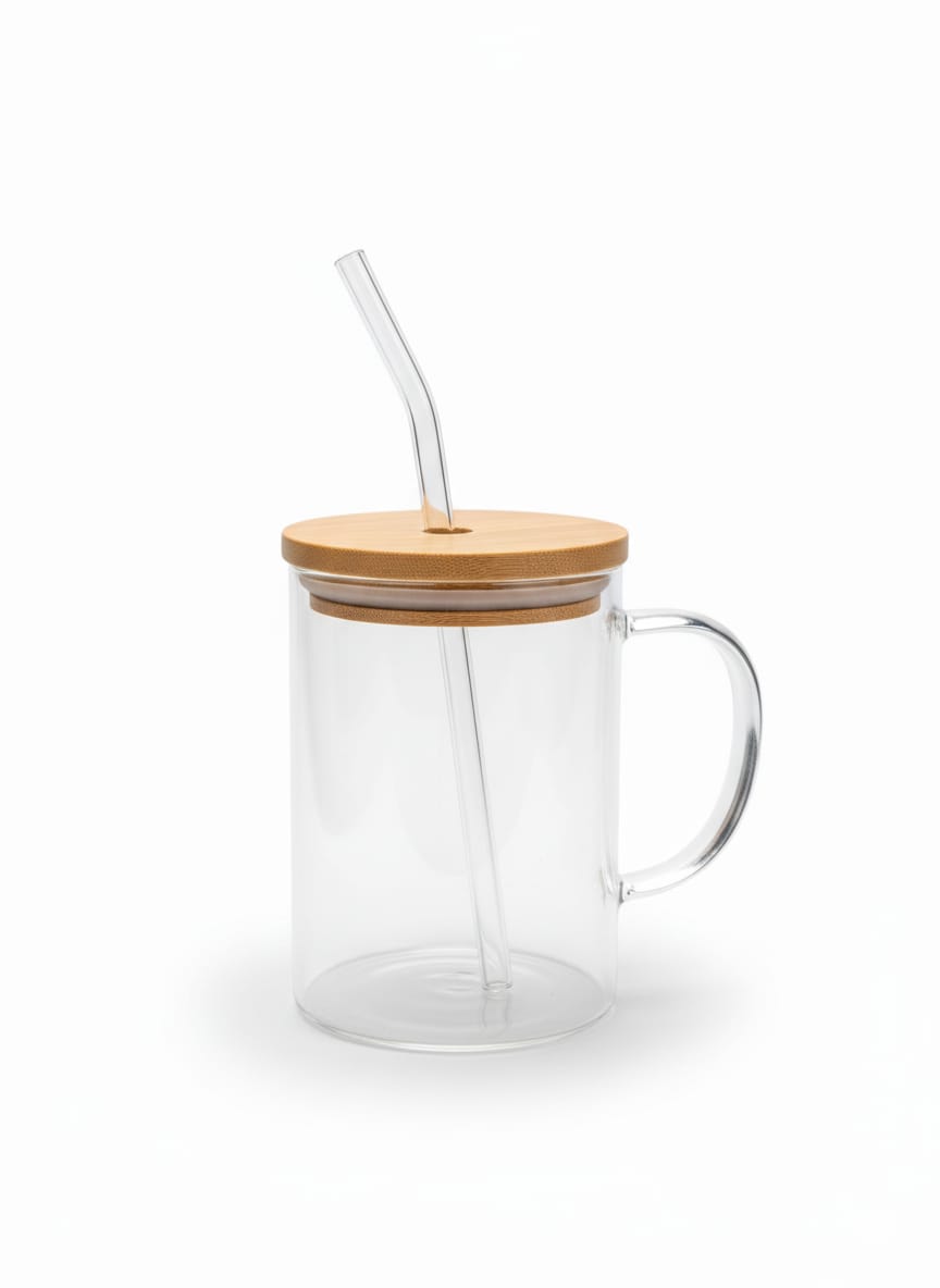 مج جود مورنينج شاليموة غطاء خشب سادة 1540/2 - لون شفاف