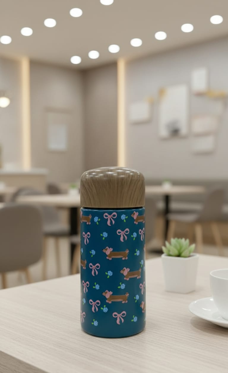 مج قهوة حرارى رسومات فيونكة 150 مل - Pocket Thermos