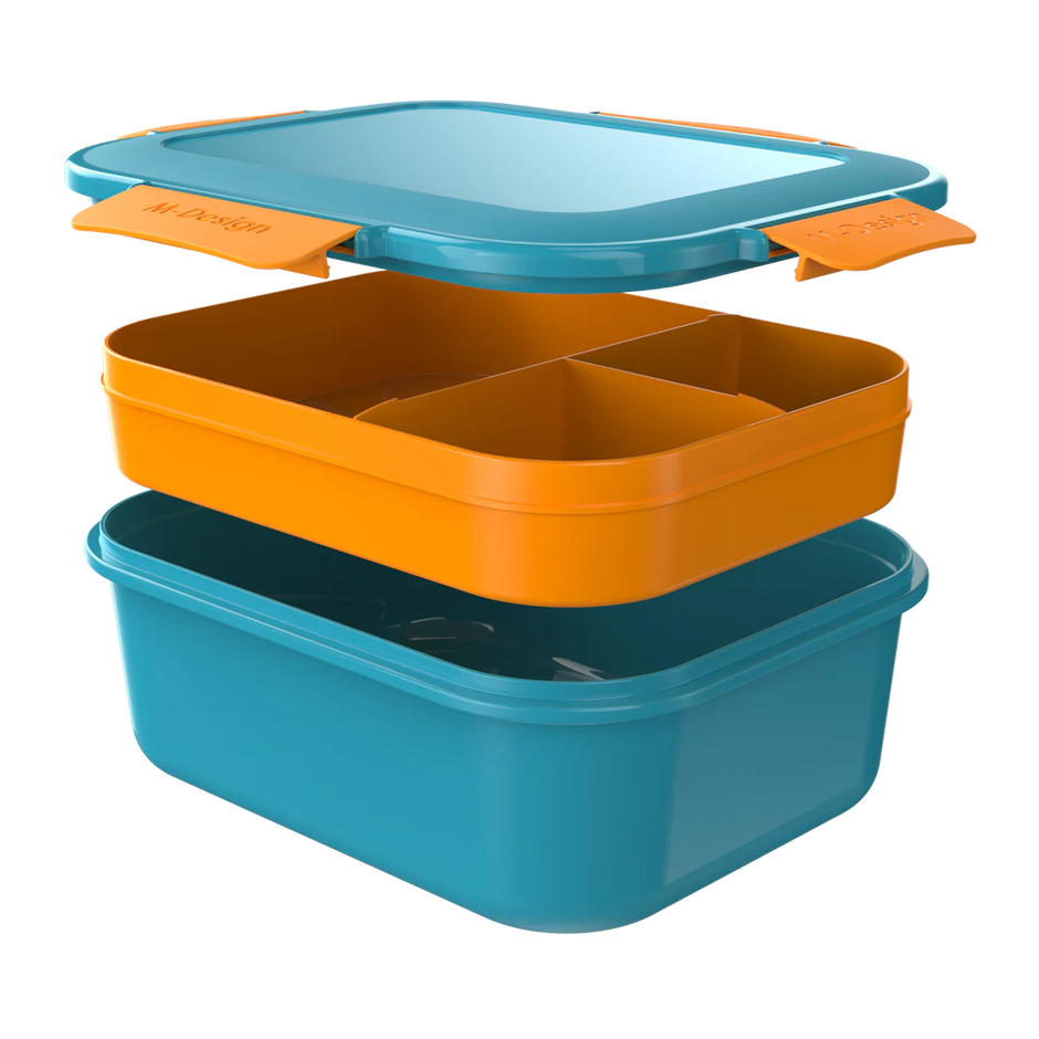 ام ديزاين لانش بوكس فريسكو 2.1 لتر - M Design Fresco™ Lunch Box 2.1 L+ Free Cutlery