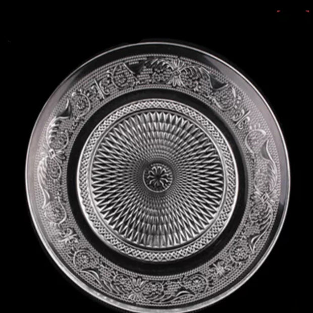 طبق تقديم زجاج 26 سم