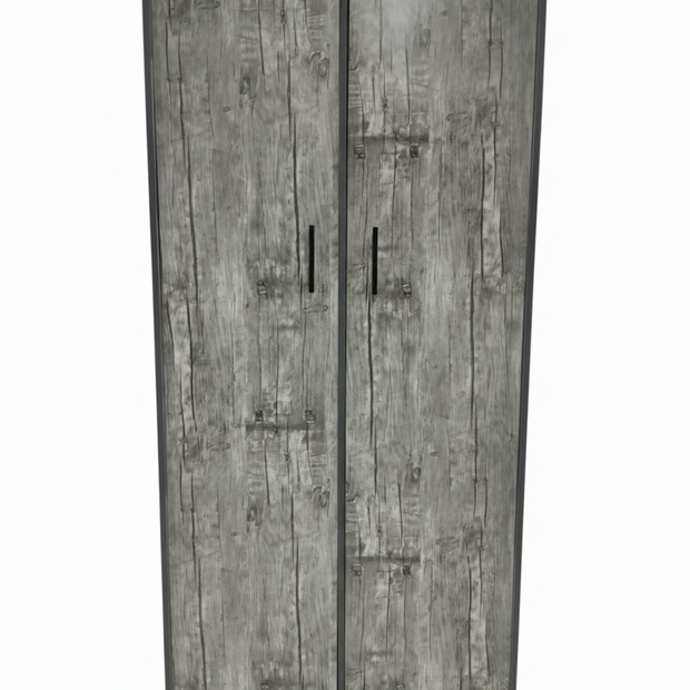 جراتسيا دولاب 2 درفة رمادي