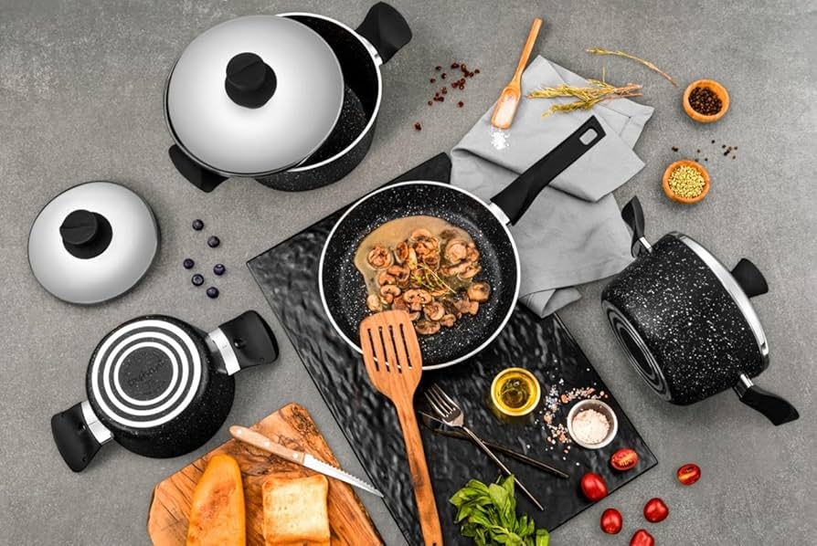 طقم جرانيت تاشان ٧ قطع