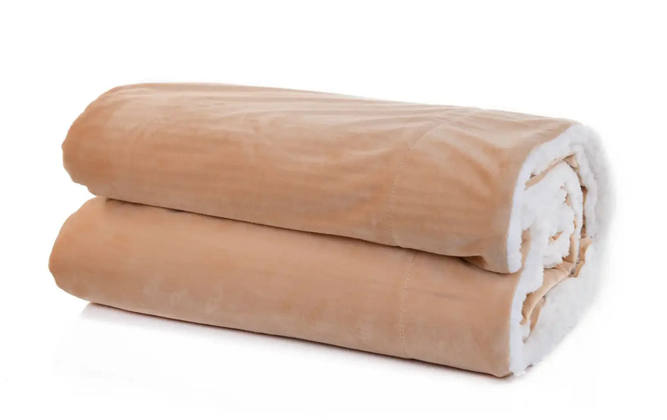 مينترا بطانية مايكروفايبر/شيربا مزدوجة الجوانب فائقة النعومة (180 × 220 سم)